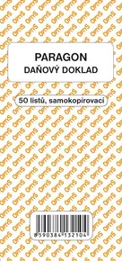 Obchodní paragon, samopropisovací, 50 listů 1321